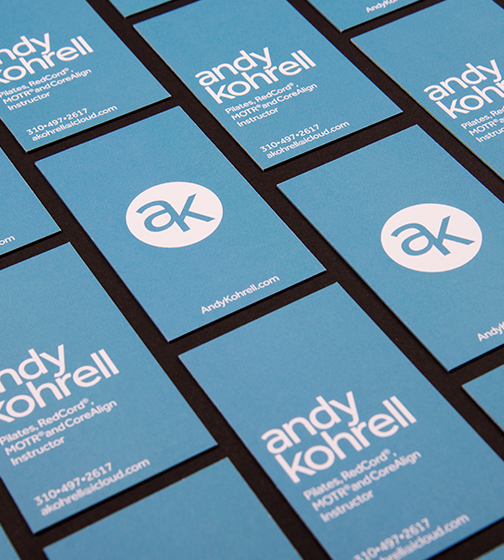 Andy kornell business cards.